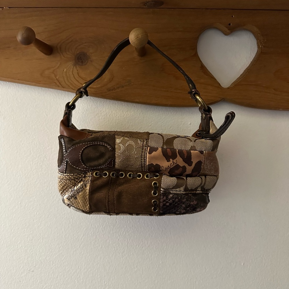 Coach Patchwork Shoulder Bag